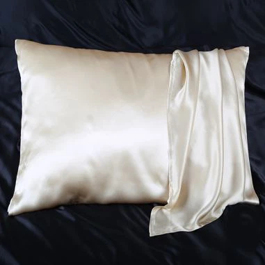 Funda de almohada 100 % seda morera para el cabello